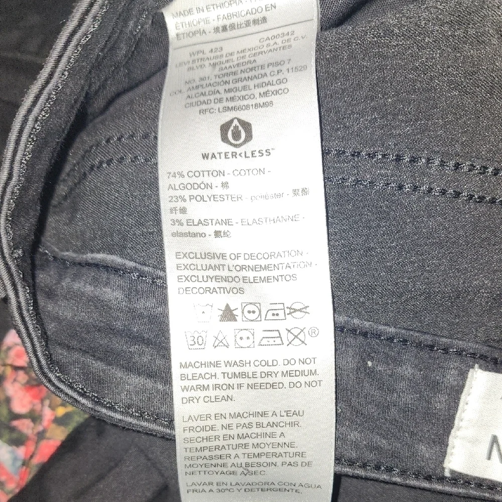 Good American Black High Rise Jeans